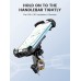 iBytoc Motorcycle Phone Mount, Upgrade [Full Protection] [Security Lock] Bike Phone Mount 360° Rotatable, Phone Holder for Bicycle, Scooter, Handlebar, Widely Compatible with Cellphones (4.7-6.8”)